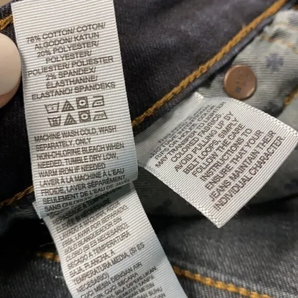 Lucky Brand Brooke Skinny Dark Denim Jean - Picture 7 of 7